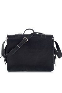 Plecak torba 2w1 skórzany vintage czarny BR9 - 