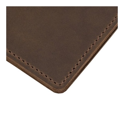 Portfel slim wallet męski na karty brąz ZC03 - 