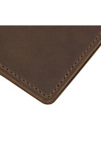 Portfel slim wallet męski na karty brąz ZC03 - 