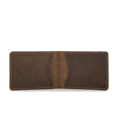 Portfel slim wallet męski na karty brąz ZC03 - 