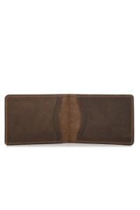 Portfel slim wallet męski na karty brąz ZC03 - 