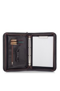 Brązowy Organizer Skórzany do Pracy 01S - 