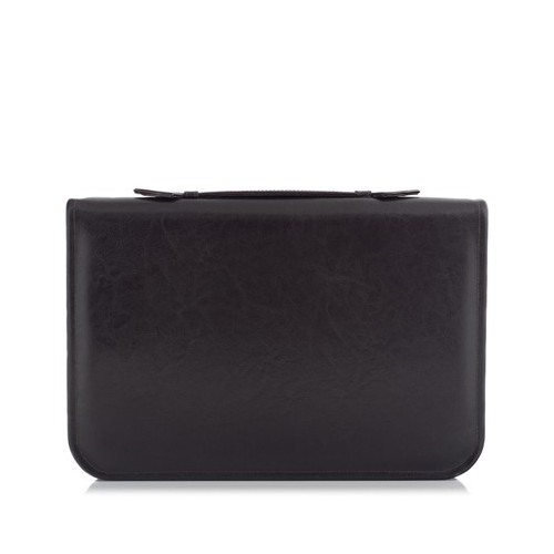 Brązowy Organizer Skórzany do Pracy 01S - 