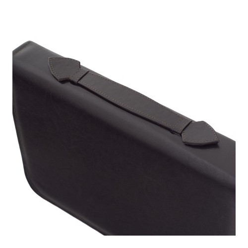 Brązowy Organizer Skórzany do Pracy 01S - 