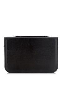 Skórzany Organizer Czarny na Dokumenty 01SB -  Skórzany Organizer Czarny na Dokumenty 01SB -