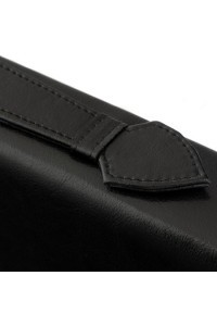 Skórzany Organizer Czarny na Dokumenty 01SB -  Skórzany Organizer Czarny na Dokumenty 01SB -