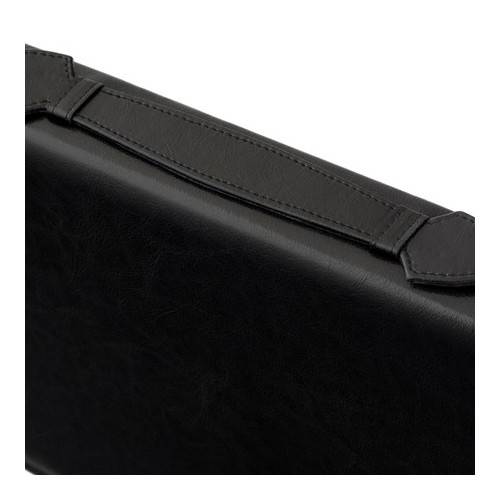 Skórzany Organizer Czarny na Dokumenty 01SB -  Skórzany Organizer Czarny na Dokumenty 01SB -