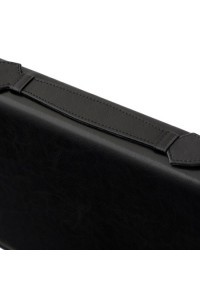 Skórzany Organizer Czarny na Dokumenty 01SB -  Skórzany Organizer Czarny na Dokumenty 01SB -