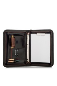 Skórzany Organizer Brąz na Dokumenty 01SB - 