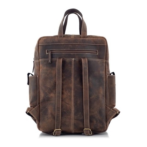 Plecak Vintage Skórzany Brąz Outlander VL7 - 