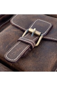 Plecak Vintage Skórzany Brąz Outlander VL7 - 