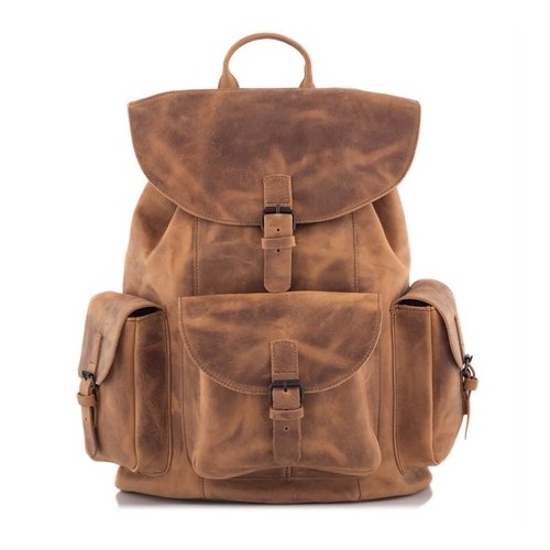 Plecak Skórzany Damski Camel Outlander BT33 - 