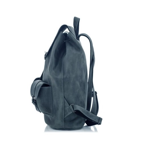 Niebieski Plecak Vintage Skóra Outlander Z72 - 