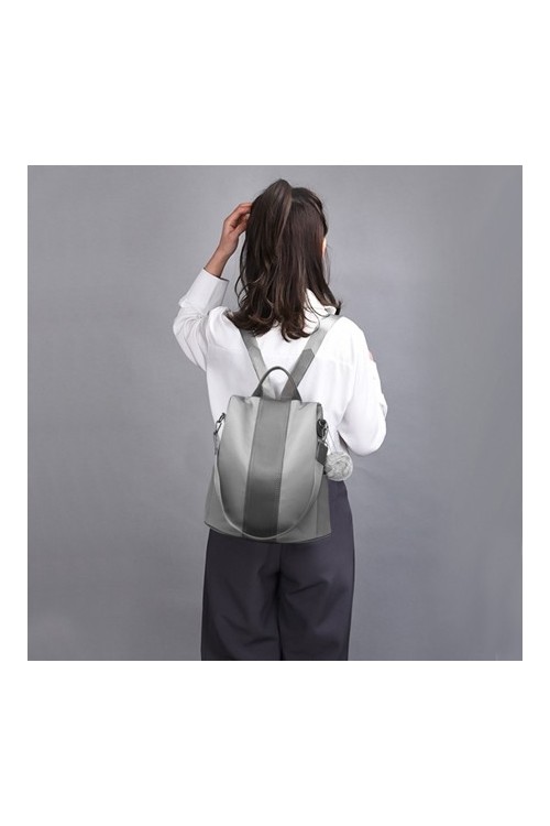 Szary Torebko Plecak Damski 2w1 Juvia -