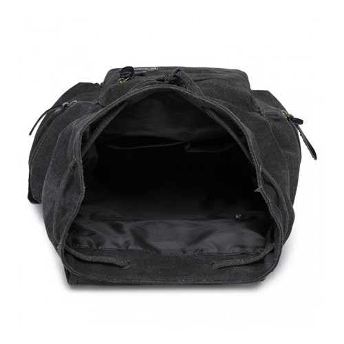 Plecak RETRO damski hipster Czarny KN36 - 