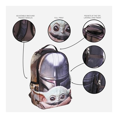 Plecak Star Wars Mandalorian Wodoodporny 16B - 