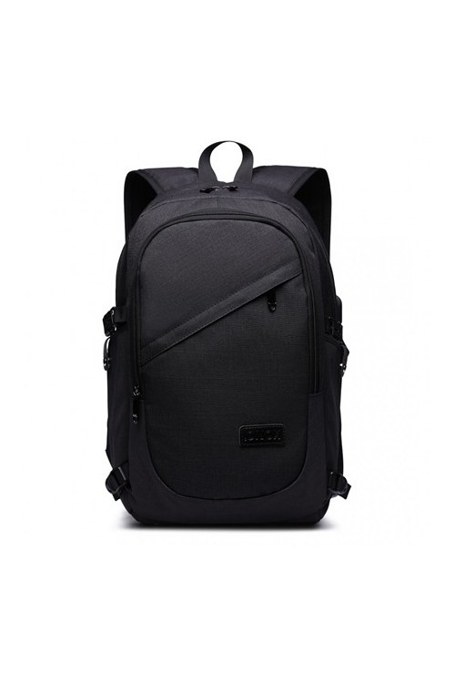 Plecak na Laptopa 15,6 USB Czarny Compact - 