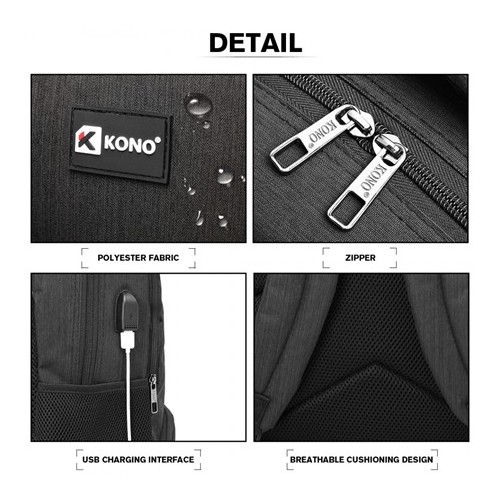 Plecak do Pracy Męski na Laptopa 14" Aston - 