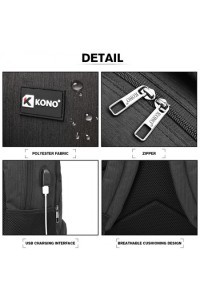 Plecak do Pracy Męski na Laptopa 14" Aston - 