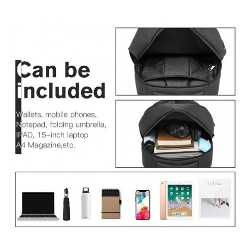 Czarny Plecak do Pracy Męski Volcom - 