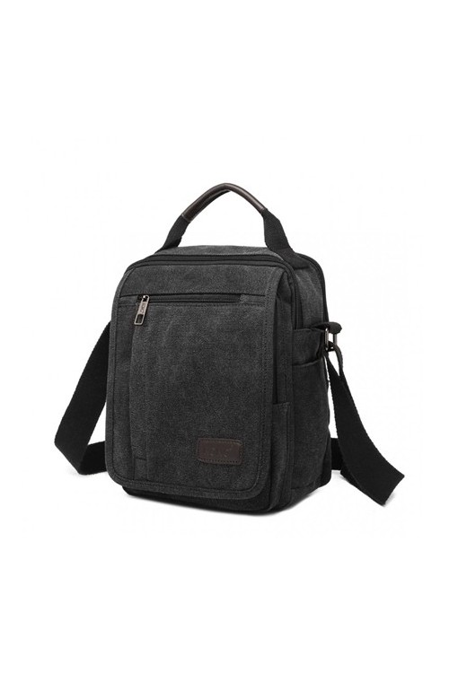 Torba Raportówka Płócienna Grafitowa Wikers -