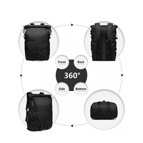 Plecak na Piłkę Trening 50L Czarny Canyon - 