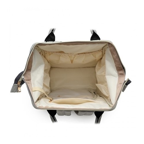 Szaro Czarny Plecak dla Mamy Diaper KN62 - 