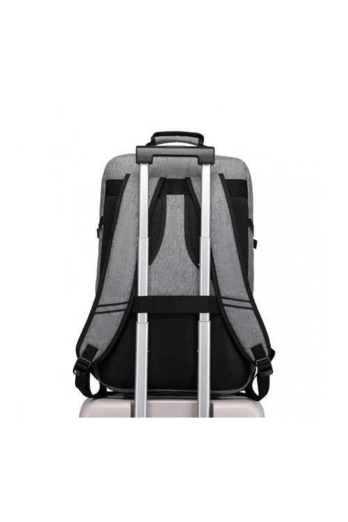 Duży Plecak LOT Ryanair WizzAir 55x40x20 Szary 40L Expander 3.0