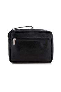 Elegancka Saszetka do Ręki Męska Czarna BS31 - 