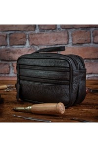 Dwukomorowa Saszetka Męska na Dokumenty XL2D - 