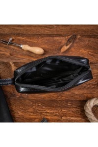 Elegancka Saszetka do Ręki Męska Czarna BS31 - 