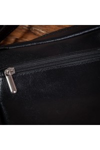 Elegancka Saszetka do Ręki Męska Czarna BS31 - 