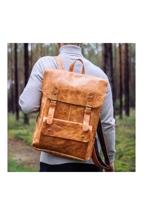 Skórzany Plecak Na Laptopa Outlander BM91 -