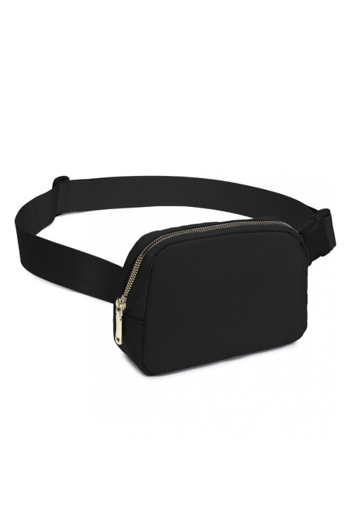 Czarna Torebka Nerka Młodzieżowa Damska Bum Bag Mała Andre 