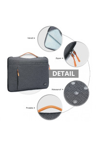 Szara Lekka Torba na Laptopa 15,6 z Materiału Flexfit 