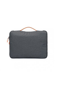 Szara Lekka Torba na Laptopa 15,6 z Materiału Flexfit 
