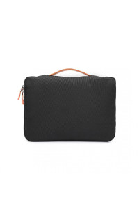 Czarna Lekka Torba na Laptopa 15,6 z Materiału Flexfit 