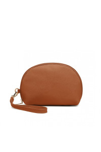 Zestaw 3x Torebek Shopper Crossbody Kosmetyczka Brąz i Biały TR01 