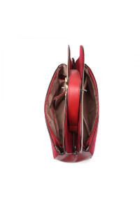 Czerwona Mała Torebka Wizytowa Kuferek Zamszowa Noco 