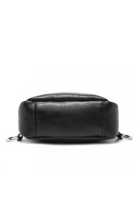 Czarna Torebka Saszetka Crossbody na Klatkę Piersiową Carel 