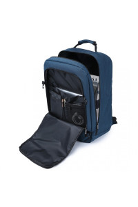 Duży Plecak LOT Ryanair WizzAir 55x40x20 Granatowy 40L Expander 3.0 