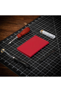 Czerwone Eleganckie Etui Damskie na Dowód Rejestracyjny Belveder BE92 