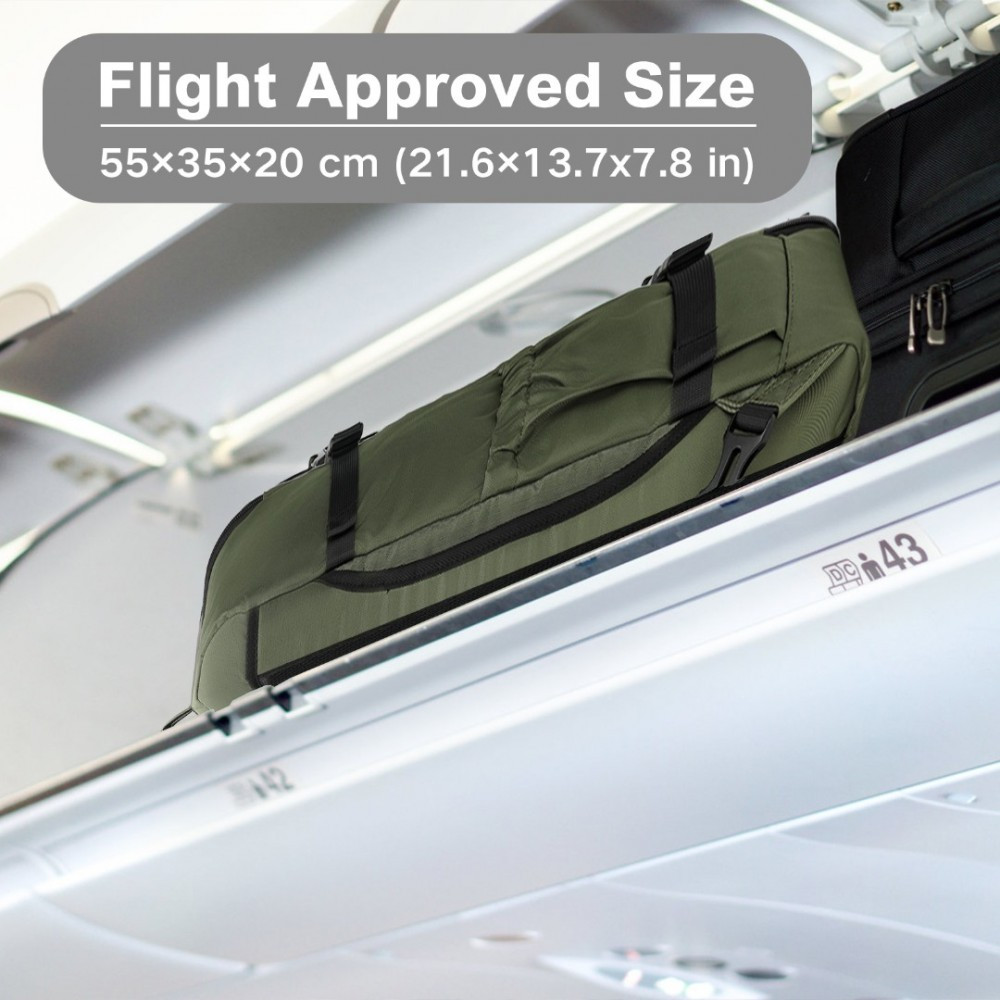 Zielony Plecak LOT Ryanair WizzAir 55x40x23 do Samolotu 40L Flex 