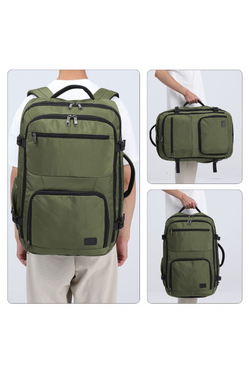 Zielony Plecak LOT Ryanair WizzAir 55x40x23 do Samolotu 40L Flex