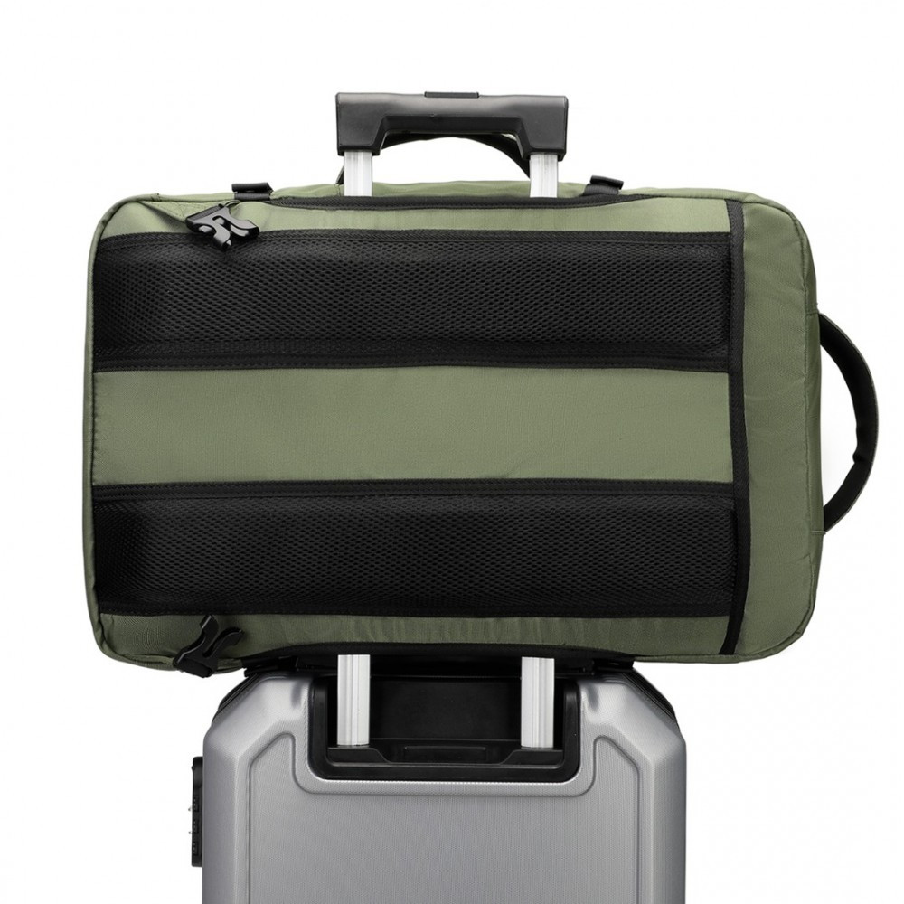 Zielony Plecak LOT Ryanair WizzAir 55x40x23 do Samolotu 40L Flex 