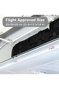 Czarny Plecak do Samolotu 55x40x23 LOT Ryanair WizzAir 40L Flex 