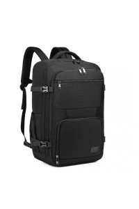 Czarny Plecak do Samolotu 55x40x23 LOT Ryanair WizzAir 40L Flex 