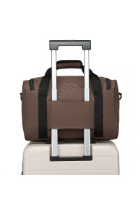 Mała Brązowa Podręczna Torba do Samolotu 40x20x25 Ryanair Globe 