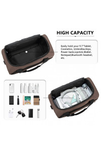 Mała Brązowa Podręczna Torba do Samolotu 40x20x25 Ryanair Globe 