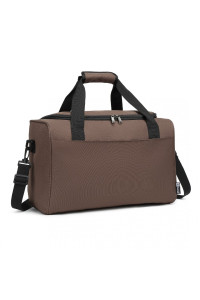 Mała Brązowa Podręczna Torba do Samolotu 40x20x25 Ryanair Globe 